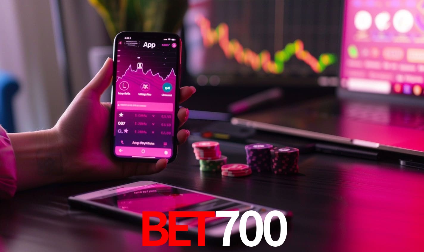Comparação APP mobile vs versão web da BET700